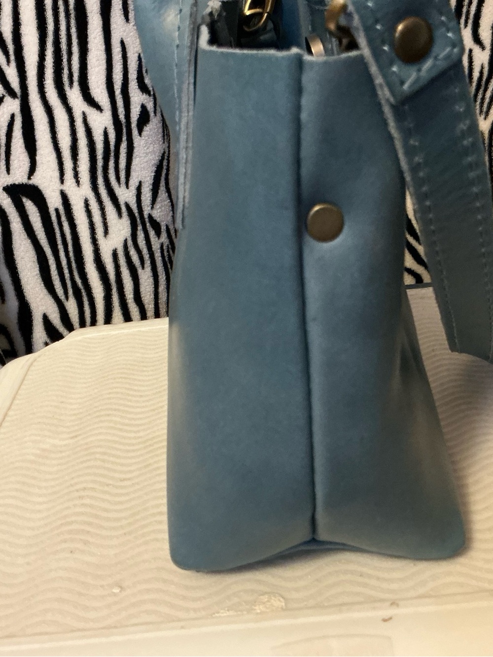 PLG small raindrop in aqua with penny pouch and fortune cookie pouch - Picture 5 of 8